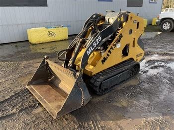 mattson ml525|MATTSON INTERNATIONAL ML525 Skid Steers Auction .